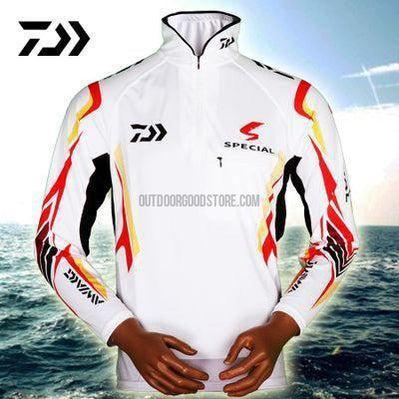 DAIWA Special Long Sleeve Pull Over Fishing Jersey-fishing jersey-Outdoor Good Store