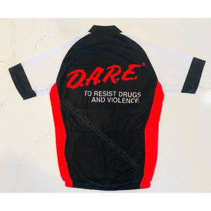 D.A.R.E DARE Drug Abuse Resistance Education Retro Cycling Jersey-cycling jersey-Outdoor Good Store