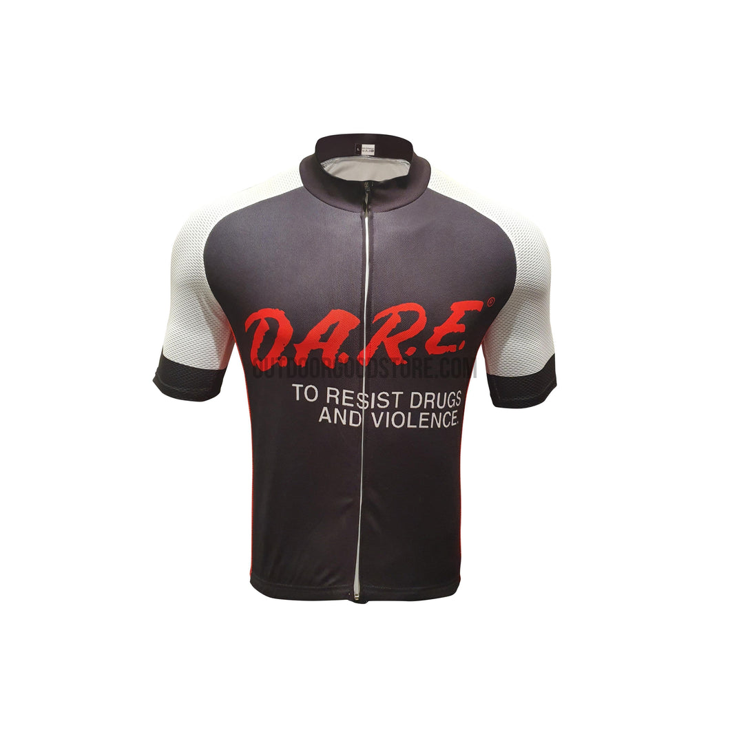 D.A.R.E DARE Drug Abuse Resistance Education Retro Cycling Jersey-cycling jersey-Outdoor Good Store