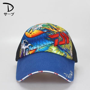 Daiwa Graphic Embroidered Fishing Cap-Outdoor Good Store