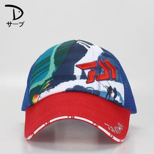 Daiwa Graphic Embroidered Fishing Cap-Outdoor Good Store