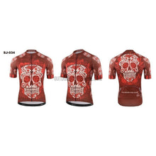 Day of Dead Skull Wolf USA Spain France Russia Cycling Jersey-cycling jersey-Outdoor Good Store