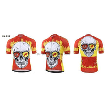 Day of Dead Skull Wolf USA Spain France Russia Cycling Jersey-cycling jersey-Outdoor Good Store