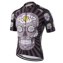 Day of Dead Skull Wolf USA Spain France Russia Cycling Jersey-cycling jersey-Outdoor Good Store