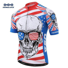 Day of Dead Skull Wolf USA Spain France Russia Cycling Jersey-cycling jersey-Outdoor Good Store