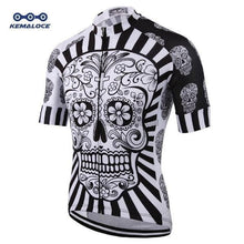 Day of Dead Skull Wolf USA Spain France Russia Cycling Jersey-cycling jersey-Outdoor Good Store