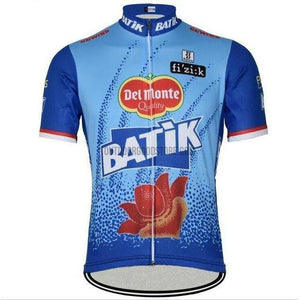 Del Monte Batik Retro Cycling Jersey-cycling jersey-Outdoor Good Store