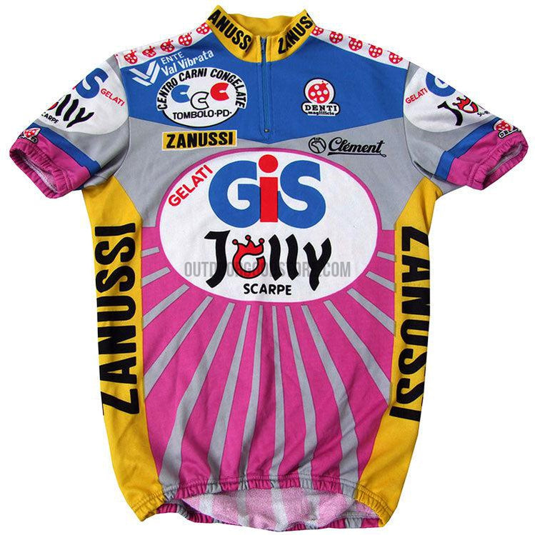 Denti GIS Jolly Cyling Jersey (Replica)-cycling jersey-Outdoor Good Store