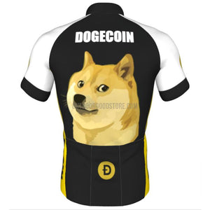 Doge Dogecoin Bitcoin Dog Crypto Cycling Jersey-cycling jersey-Outdoor Good Store