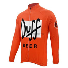 Duff Beer Long Sleeve Cycling Jersey-cycling jersey-Outdoor Good Store