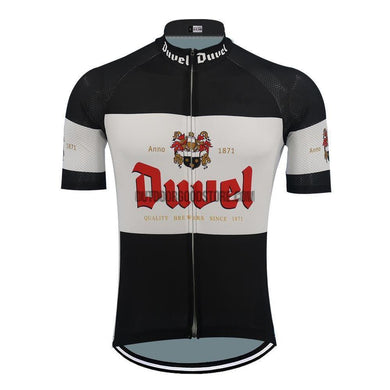 Duvel Black Beer Retro Cycling Jersey-cycling jersey-Outdoor Good Store