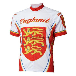 England Retro Cycling Jersey-cycling jersey-Outdoor Good Store