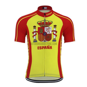 Espana Spain Retro Cycling Jersey-cycling jersey-Outdoor Good Store