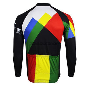 Evolution of Man Long Sleeve Cycling Jersey-cycling jersey-Outdoor Good Store