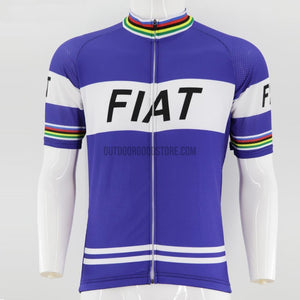 FIAT Retro Cycling Jersey-cycling jersey-Outdoor Good Store
