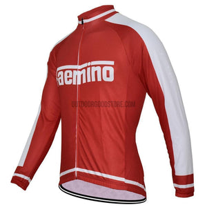 Faemino Retro Long Sleeve Cycling Jersey-cycling jersey-Outdoor Good Store