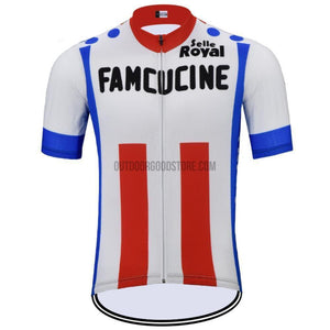 Famcucine Retro Cycling Jersey-cycling jersey-Outdoor Good Store