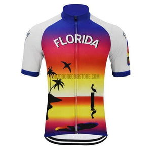 Florida Sunset Sunrise Cycling Jersey-cycling jersey-Outdoor Good Store