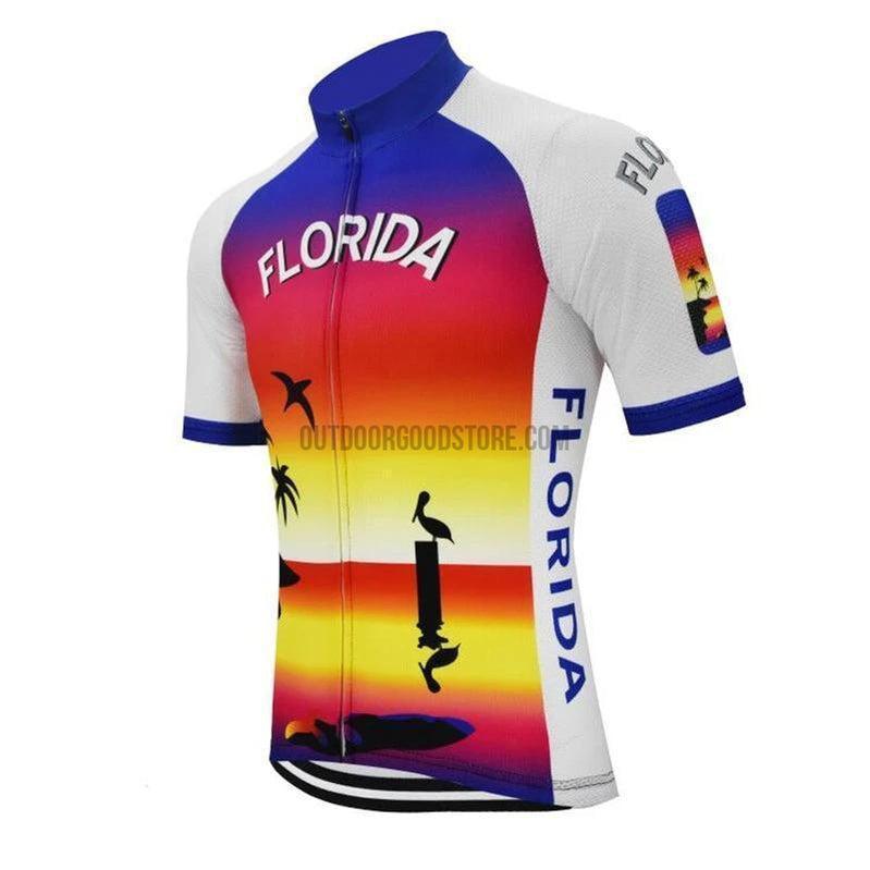 Florida Sunset Sunrise Cycling Jersey-cycling jersey-Outdoor Good Store