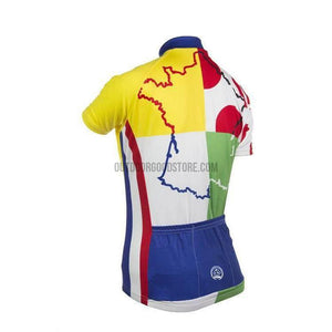 France Eiffel Power Retro Cycling Jersey-cycling jersey-Outdoor Good Store