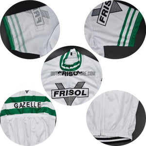 Frisol Gazelle Retro Cycling Jersey-cycling jersey-Outdoor Good Store