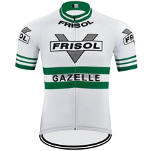 Frisol Gazelle Retro Cycling Jersey-cycling jersey-Outdoor Good Store