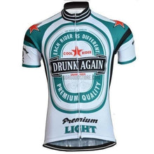 Funny Beer Drunk Again Retro Cycling Jersey-cycling jersey-Outdoor Good Store