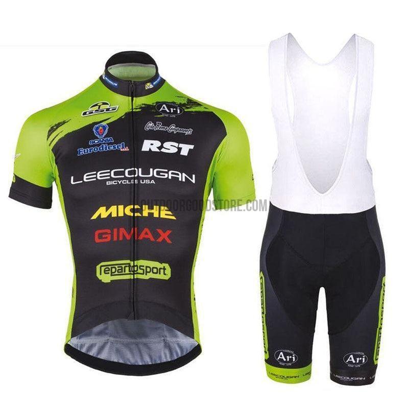 GRN Pro Retro Short Cycling Jersey Kit-cycling jersey-Outdoor Good Store