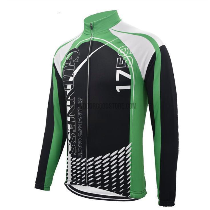 GUINNESS Ireland Long Sleeve Cycling Jersey-cycling jersey-Outdoor Good Store