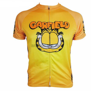 Garfield Cat Retro Cycling Jersey-cycling jersey-Outdoor Good Store