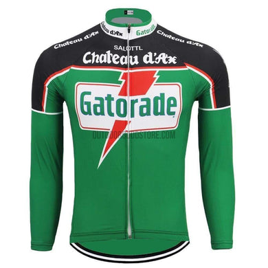 Gatorade Long Sleeve Cycling Jersey-cycling jersey-Outdoor Good Store