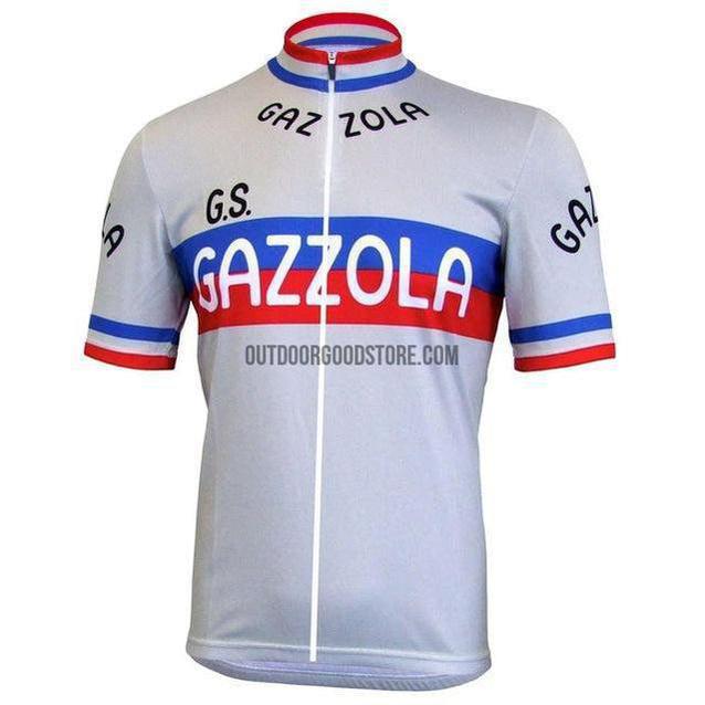 Gazzola Retro Cycling Jersey-cycling jersey-Outdoor Good Store