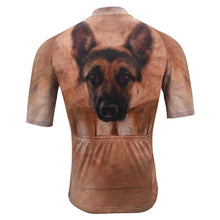German Shepherd Dog Retro Cycling Jersey-cycling jersey-Outdoor Good Store