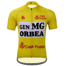 Gin MG Orbea Caja Postal Retro Cycling Jersey-cycling jersey-Outdoor Good Store