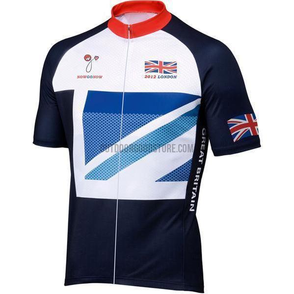 Great Britain UK Retro Cycling Jersey-cycling jersey-Outdoor Good Store
