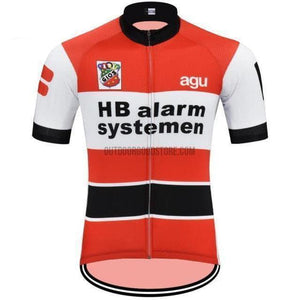 HB Alarm Systemen Retro Cycling Jersey-cycling jersey-Outdoor Good Store