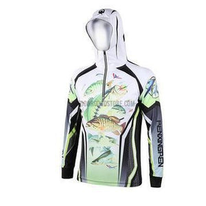Half Zipper Hooded Fishing Jersey-fishing jersey-Outdoor Good Store