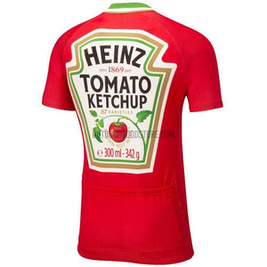 Heinz Tomato Ketchup Retro Cycling Jersey-cycling jersey-Outdoor Good Store