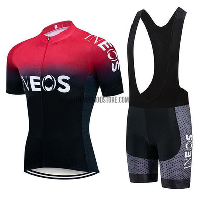 INE Pro Retro Short Cycling Jersey Kit-cycling jersey-Outdoor Good Store