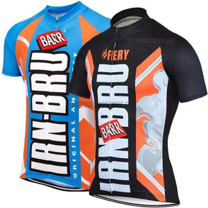 IRN-BRU Barr Retro Cycling Jersey-cycling jersey-Outdoor Good Store