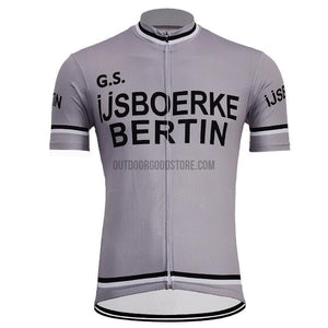 Ijsbierke Bertin 1973 Retro Cycling Jersey-cycling jersey-Outdoor Good Store