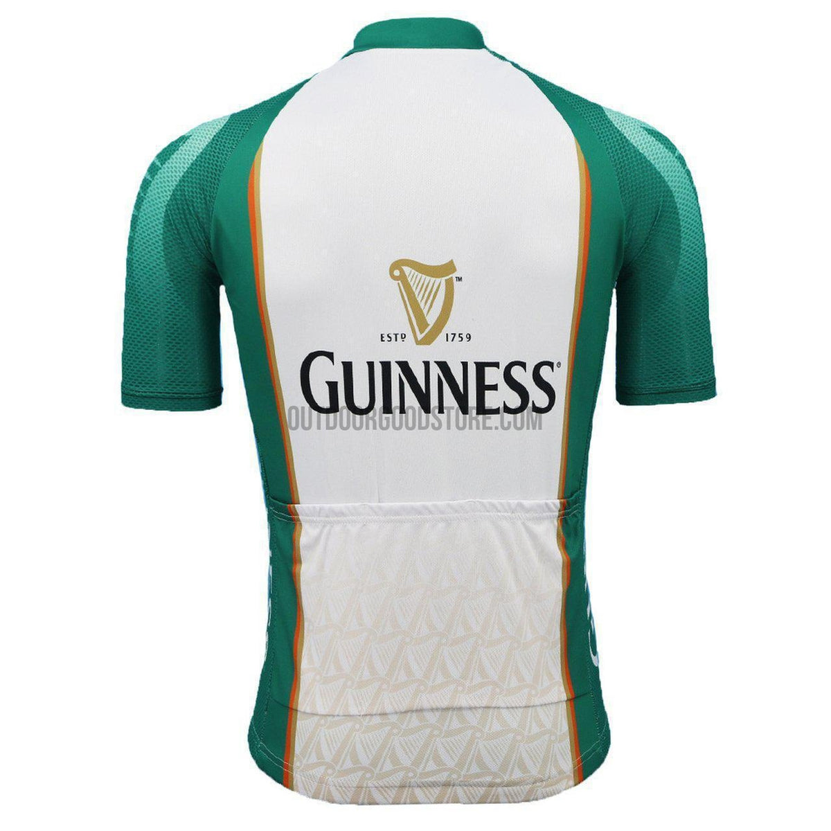 Ireland White Green Guinness Beer Team Retro Cycling Jersey – Outdoor Good  Store