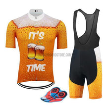 It's Beer Time Retro Cycling Jersey Kit-cycling jersey-Outdoor Good Store