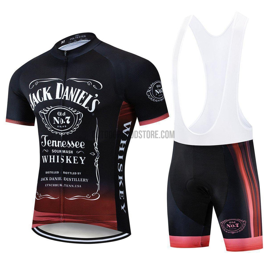 Jack Daniels Whiskey Cycling Jersey Kit-cycling jersey-Outdoor Good Store