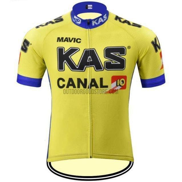 KAS Canal Retro Cycling Jersey-cycling jersey-Outdoor Good Store