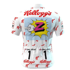Kelloggs Z Retro Cycling Jersey-cycling jersey-Outdoor Good Store