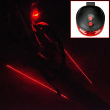 LED Bike Safety Rear Light with Trailing Lasers-Bicycle Light-Outdoor Good Store