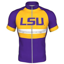 LSU Tigers Retro Cycling Jersey-cycling jersey-Outdoor Good Store