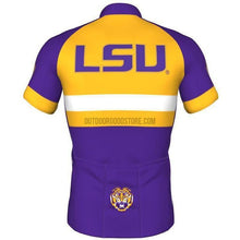 LSU Tigers Retro Cycling Jersey-cycling jersey-Outdoor Good Store
