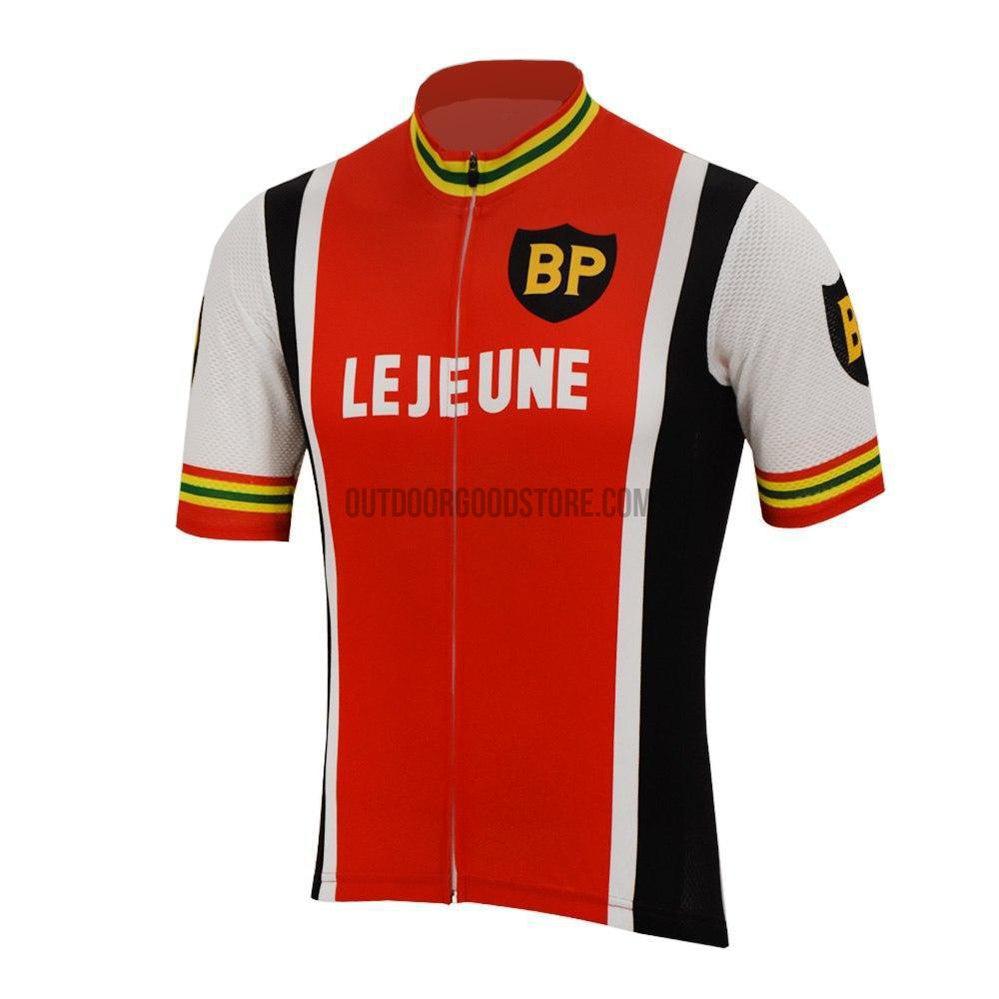 Lejeune BP Retro Cycling Jersey-cycling jersey-Outdoor Good Store